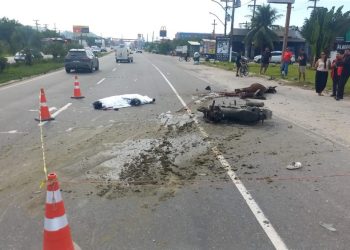 Motociclista morre após colisão com cavalo na RJ-106 em São José do Imbassaí