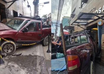 Motorista perde o controle e bate em escola em São Gonçalo; ninguém ficou ferido