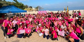 Niterói realiza quarta edição do Aulão das Mulheres na Praia de Icaraí