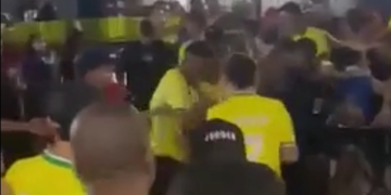 Briga envolvendo dez pessoas em Duque de Caxias ocorre após jogo da seleção, sem oficiais acionados