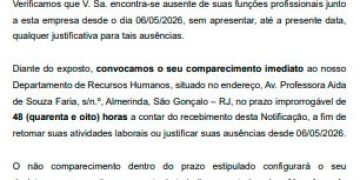 Orizon anuncia convocação para retorno ao trabalho