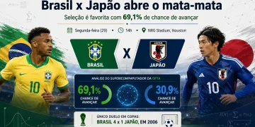 Brasil enfrenta o Japão na estreia do mata-mata da Copa do Mundo após liderar o Grupo C