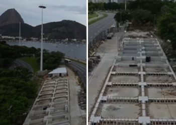 Construção de showroom de veículos elétricos no Aterro do Flamengo gera questionamentos por moradores