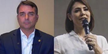 Flávio Bolsonaro pede desculpas a Michelle Bolsonaro após atrito divulgado nas redes