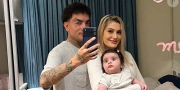 Influenciadora Fernanda Stroschein e filha passam ilesas após acidente de trânsito
