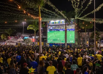 Maricá promove transmissão do jogo Brasil x Escócia com shows e ações culturais em diversos pontos