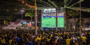 Maricá promove transmissão do jogo Brasil x Escócia com shows e ações culturais em diversos pontos