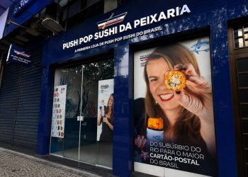 Primeira unidade do Push Pop Sushi no Brasil é inaugurada em Copacabana