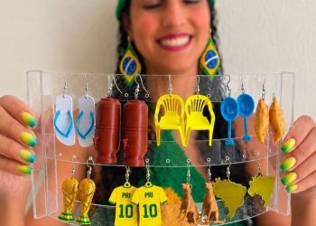 Movimento na Região Metropolitana do Rio impulsiona vendas de produtos temáticos para a Copa do Mundo