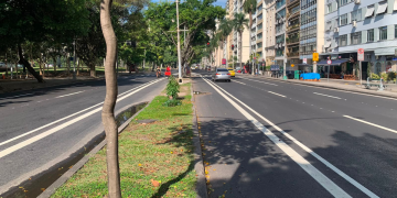 Início das obras de ciclofaixa na Praia do Flamengo amplia rede cicloviária do Rio