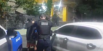 Homens são presos ao tentar furtar portão de ferro em Icaraí, Niterói