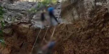 Mulher de 59 anos morre após queda durante rapel na Gruta do Spar, em Maricá