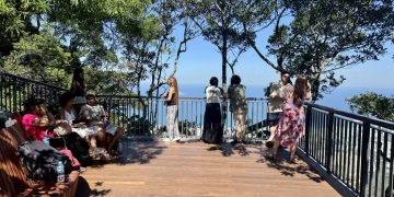 Parque Nacional da Tijuca inaugura novo mirante no Alto Corcovado com vista para a cidade