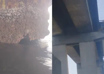 Imagem de pilar desativado na Ponte Rio–Niterói gera dúvida sobre segurança; Ecovias garante integridade
