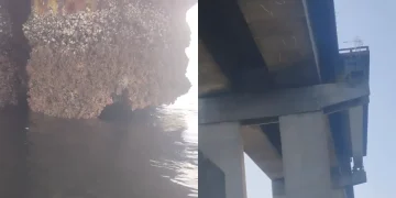 Imagem de pilar desativado na Ponte Rio–Niterói gera dúvida sobre segurança; Ecovias garante integridade