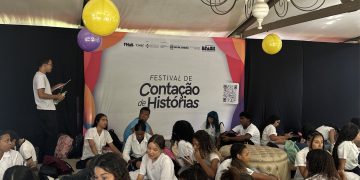 Festival de contação de histórias incentiva leitura para crianças e adolescentes em São Gonçalo