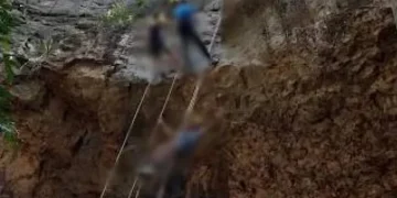 Mulher morre após queda durante rapel na Gruta do Spar, em Maricá
