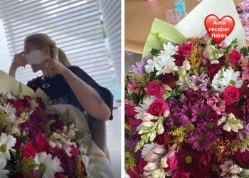 Virginia Fonseca recebe flores de fã misterioso e mantém segredo sobre o autor