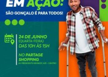 Evento em São Gonçalo oferece serviços gratuitos para pessoas com deficiência no Partage Shopping