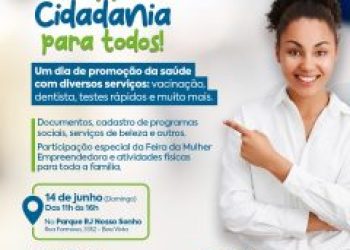 São Gonçalo realiza domingo evento gratuito de saúde, cidadania e cultura no Parque RJ Nosso Sonho