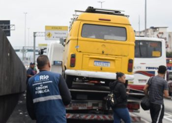 Secretaria intensifica ações e apreende 32 veículos irregulares na faixa do BRT Transbrasil