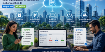Digitalização de documentos impulsiona eficiência e governança em cidades inteligentes no Brasil