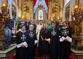 Igreja no Rio recebe missa em homenagem a São João Batista e à Ordem de Malta