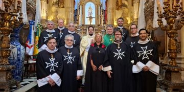 Igreja no Rio recebe missa em homenagem a São João Batista e à Ordem de Malta