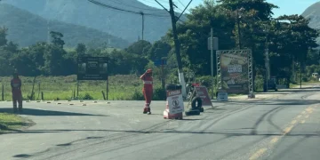 Obras na RJ-106 em Maricá melhoram segurança e mobilidade urbana