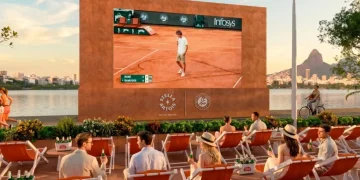 Fim de semana de Roland Garros na Lagoa: finais transmitidas ao ar livre no Rio