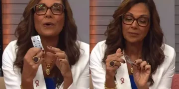 Cristina Ranzolin encerra tratamento contra câncer de mama ao vivo na TV