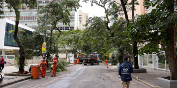 Subprefeitura da Zona Sul realiza intervenções integradas na Rua Barão de Itambi, Botafogo