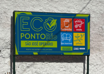 Rio de Janeiro instala o ecoponto São José Operário na Praça Seca, ampliando para 115 pontos