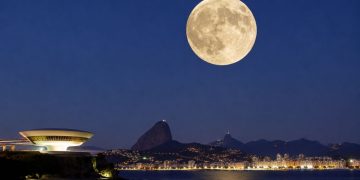 Lua de Morango será visível em todo o Brasil nesta segunda-feira às 20h57