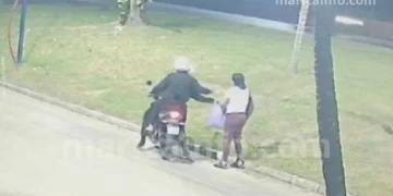 Assalto na Rua das Camélias, em Maricá, é registrado por câmeras na noite de quarta