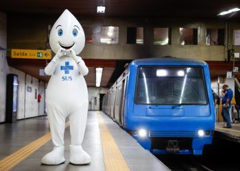 Estação São Conrado do MetrôRio realiza vacinação gratuita contra gripe e tríplice viral