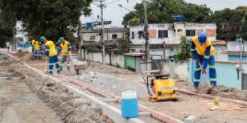 Obra do MUVI liga Neves a Guaxindiba com 18 km de ciclovia e infraestrutura urbana