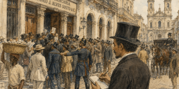 Crise financeira de 1864: a quebra da Casa Souto revela fragilidade do sistema bancário do Rio de Janeiro