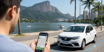 Prefeitura do Rio lança sistema de estacionamento digital na Lagoa Rodrigo de Freitas