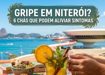 Chás naturais ajudam a aliviar sintomas da gripe durante o outono e inverno