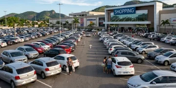 Projeto na Alerj propõe gratuidade em estacionamentos de shoppings após comprovação de compra