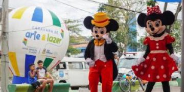 Caravana de Arte e Lazer leva diversão gratuita a bairros de São Gonçalo neste final de semana