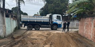 Polícia Militar de Itaboraí retira barricadas em Itambi e Gebara para garantir mobilidade