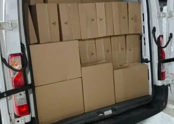 Polícia apreende 85 mil maços de cigarros contrabandeados na região de Rosa Machado
