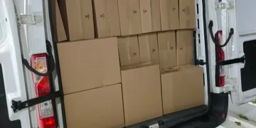 Polícia apreende 85 mil maços de cigarros contrabandeados na região de Rosa Machado