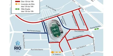 Operação de trânsito visa segurança durante jogo do Vasco em São Januário