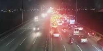 Congestionamento na Ponte Rio-Niterói causa atraso de 42 minutos na travessia para Niterói