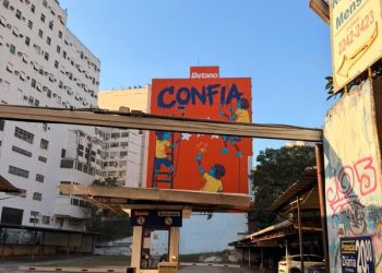 Painel de 288 metros quadrados rende multa de R$ 194 mil à Betano na Lapa