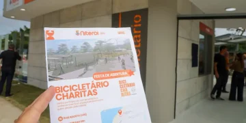 Prefeitura de Niterói inaugura bicicletário gratuito em Charitas para facilitar uso de bicicleta e transporte público
