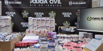 Polícia do Rio apreende R$ 2 milhões em medicamentos emagrecedores ilegais em Recreio